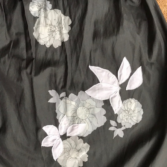 Strapless Midi w/Floral Accent - Picture 3 of 3